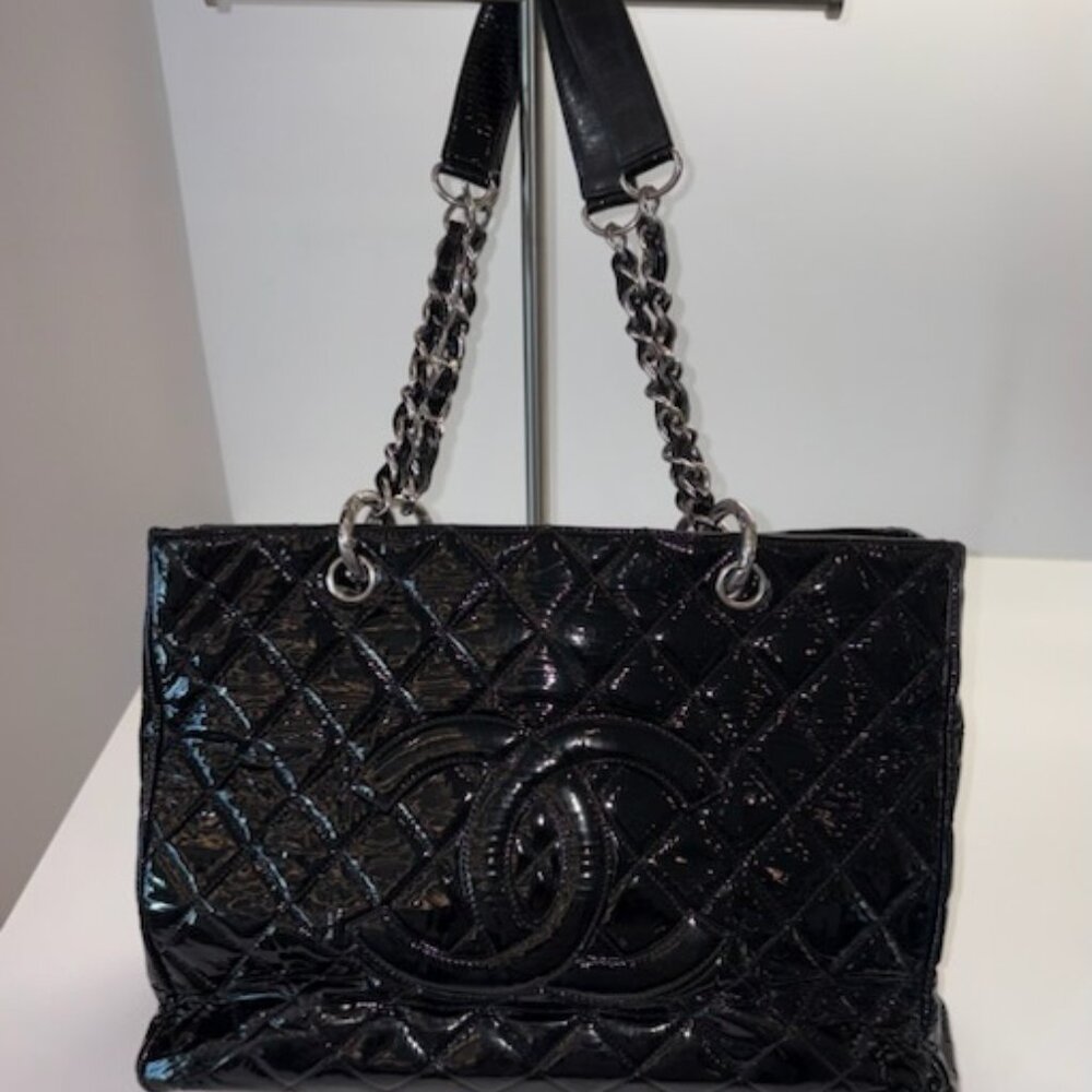 Chanel Patent Grand Shopper